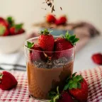 Vegane Schokoladenmousse