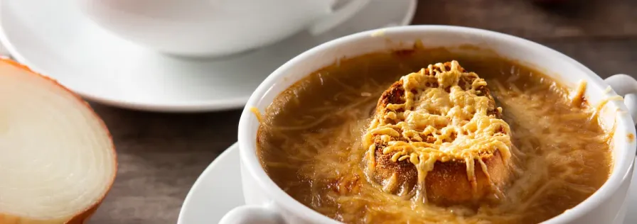Französische Zwiebelsuppe