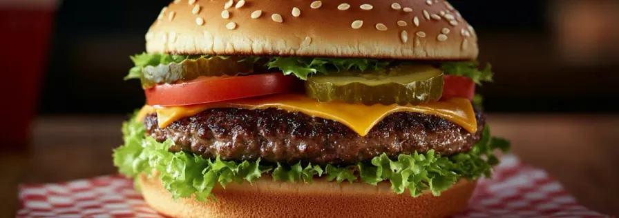 Klassischer Burger